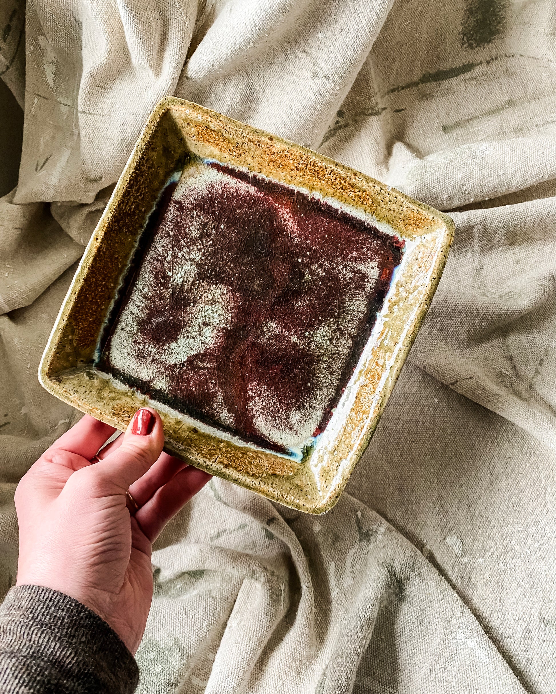 Japanese Square Plate