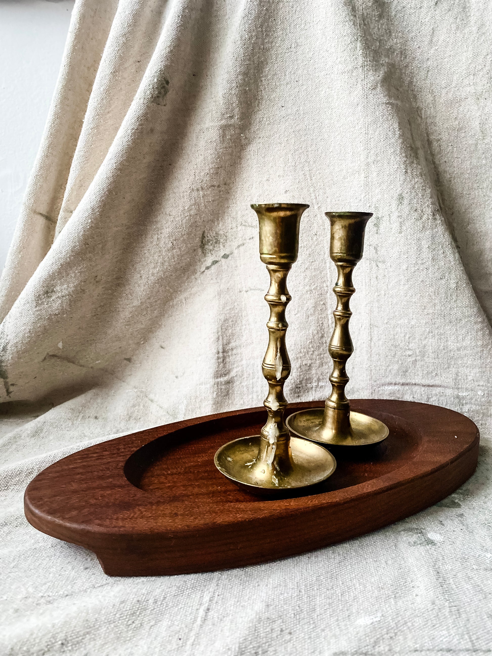 Midcentury Wood Serving Tray, Sweden