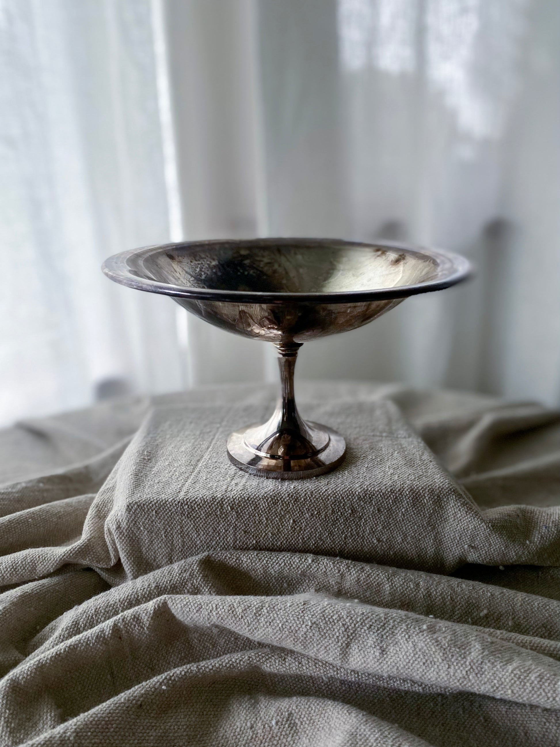 Oneida Silverplate Compote Dish