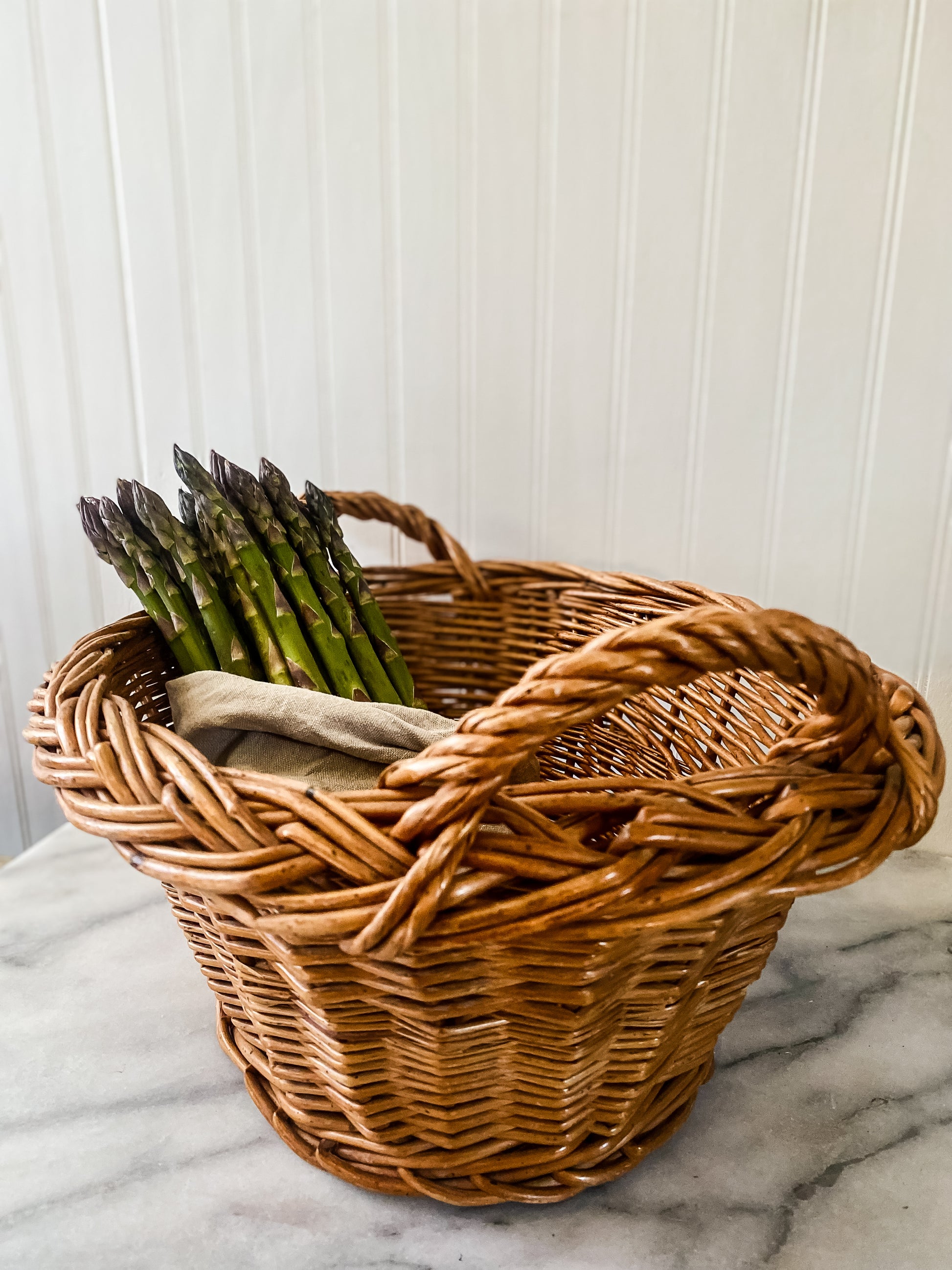 Oval Two-Handled Basket (1), c. 1960s