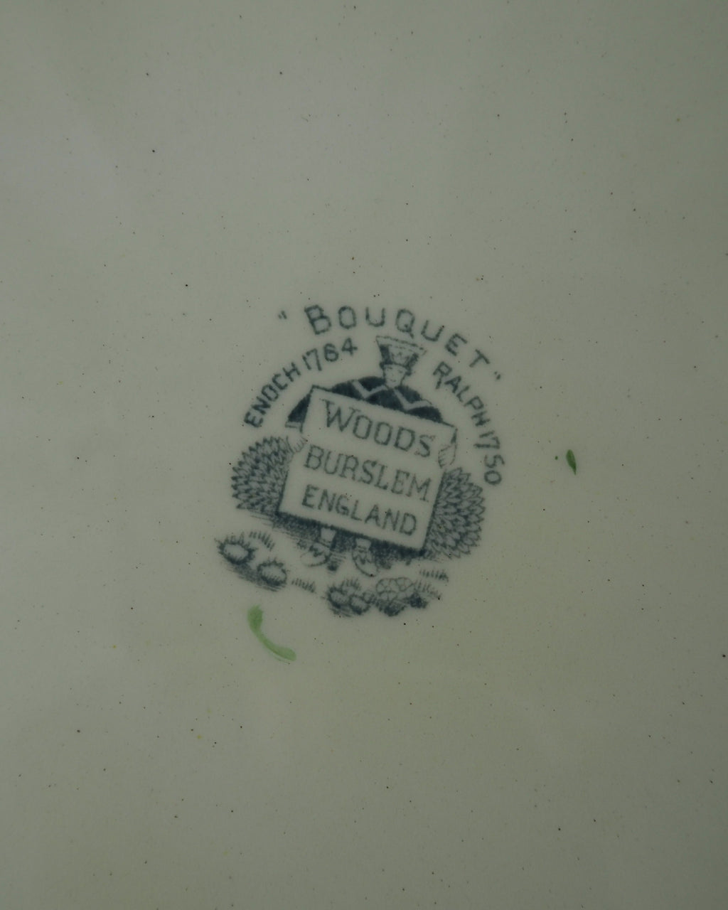Antique Woods Burslem England Bouquet Platter