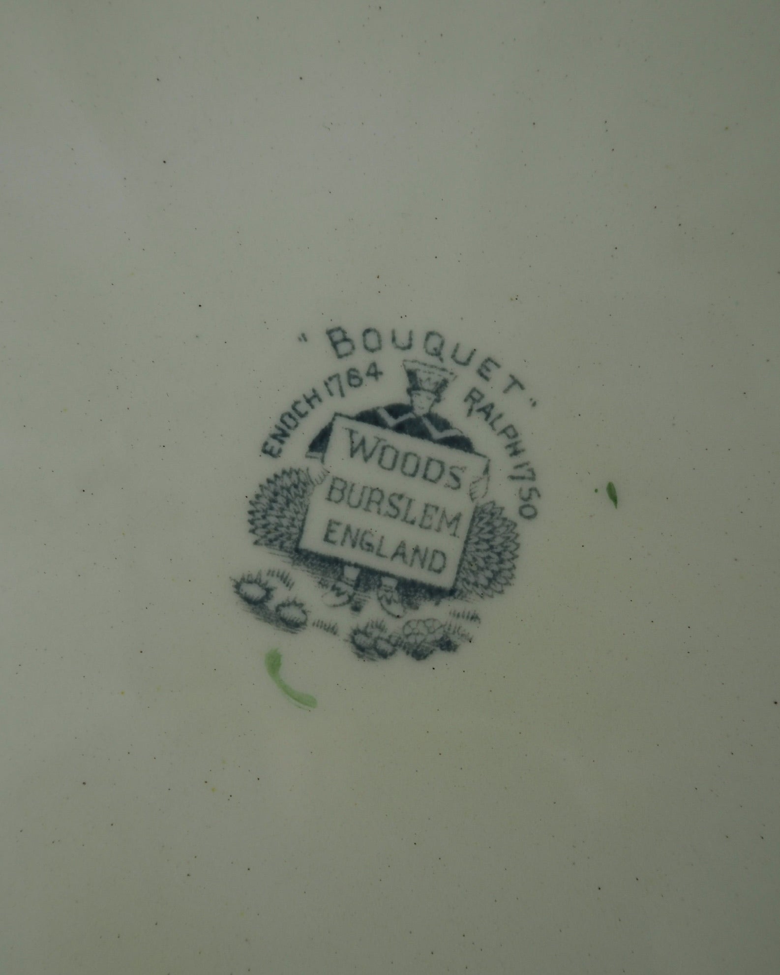 Antique Woods Burslem England Bouquet Platter