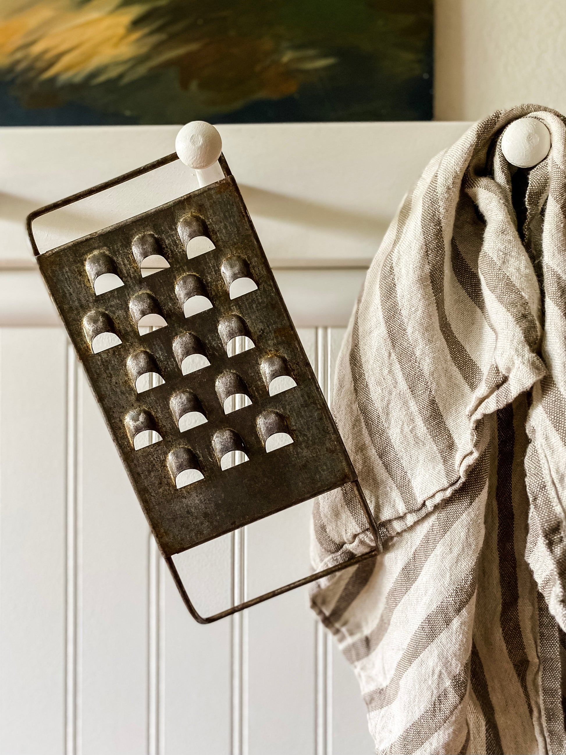 Antique Metal Grater