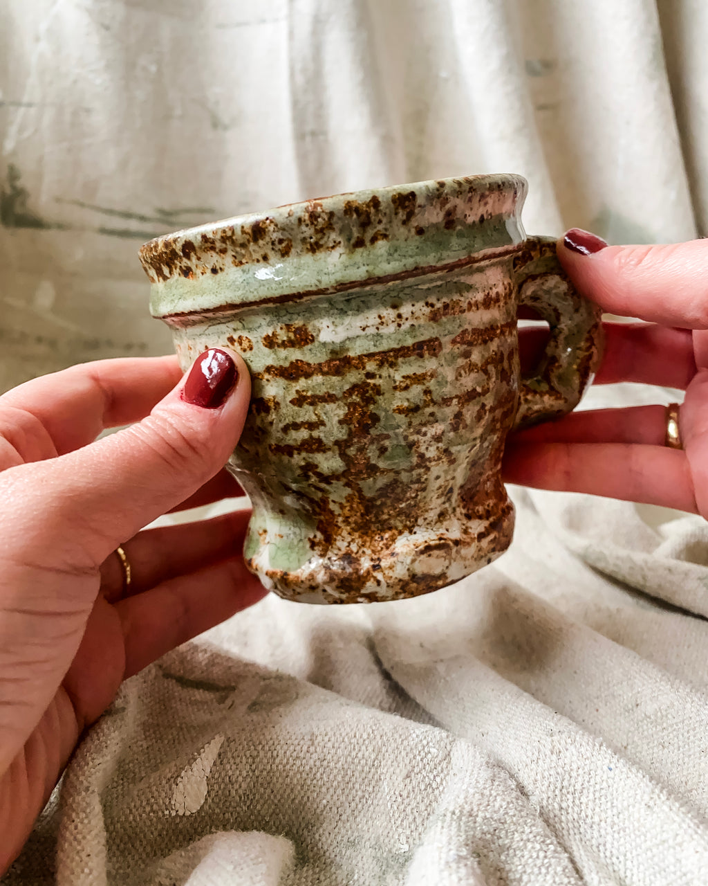 Studio Pottery Handbuilt Mug