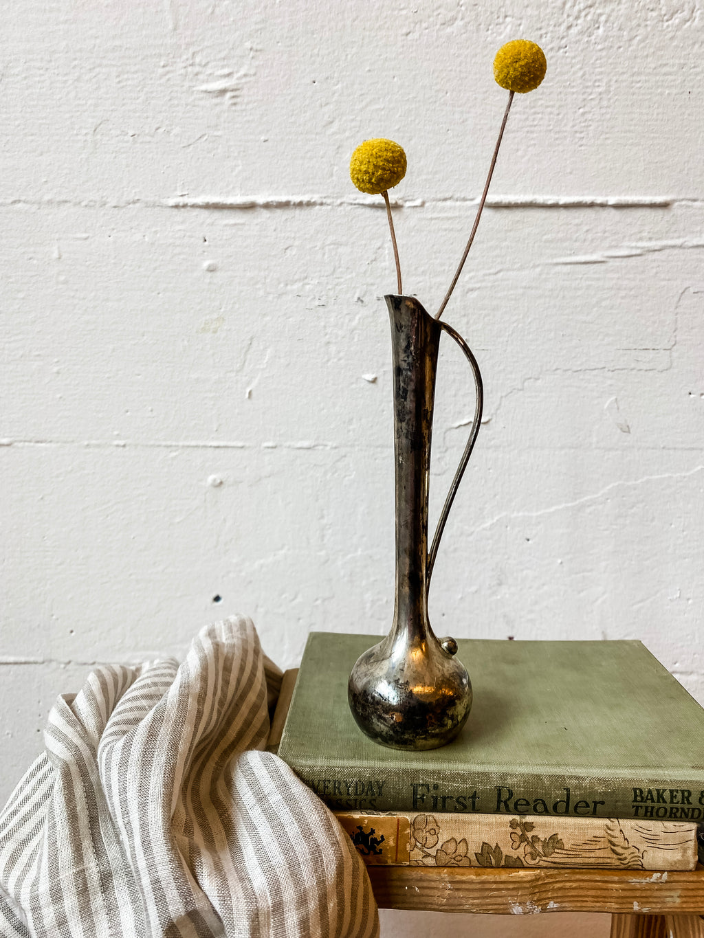 Silverplate Skinny Bud Vase