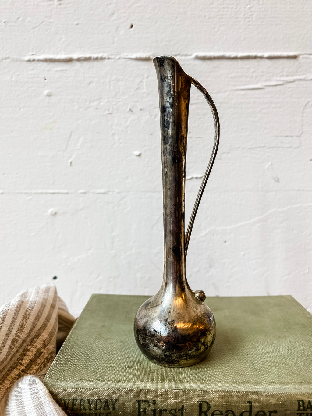 Silverplate Skinny Bud Vase