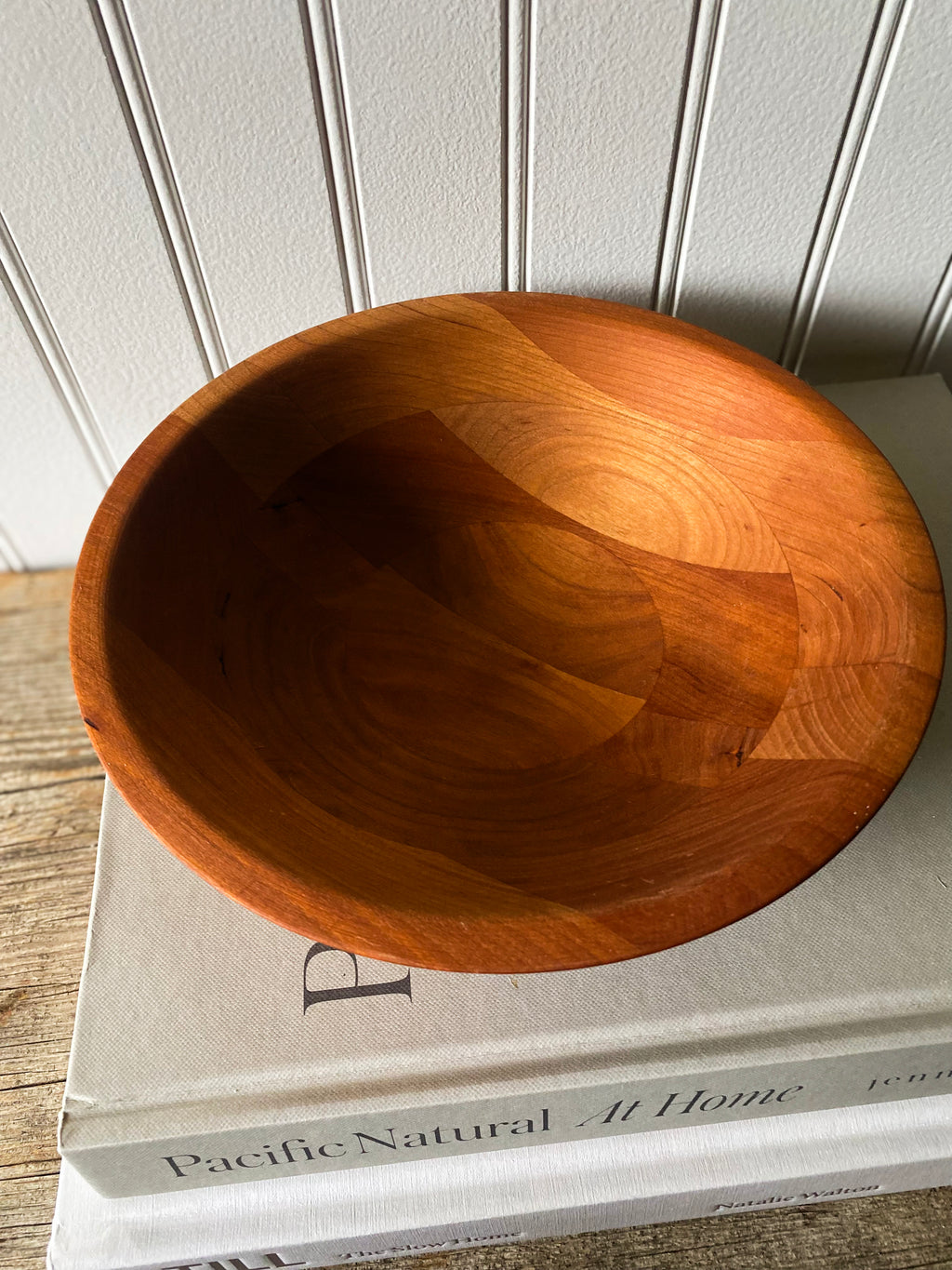 Cherry Turned Wood Bowl