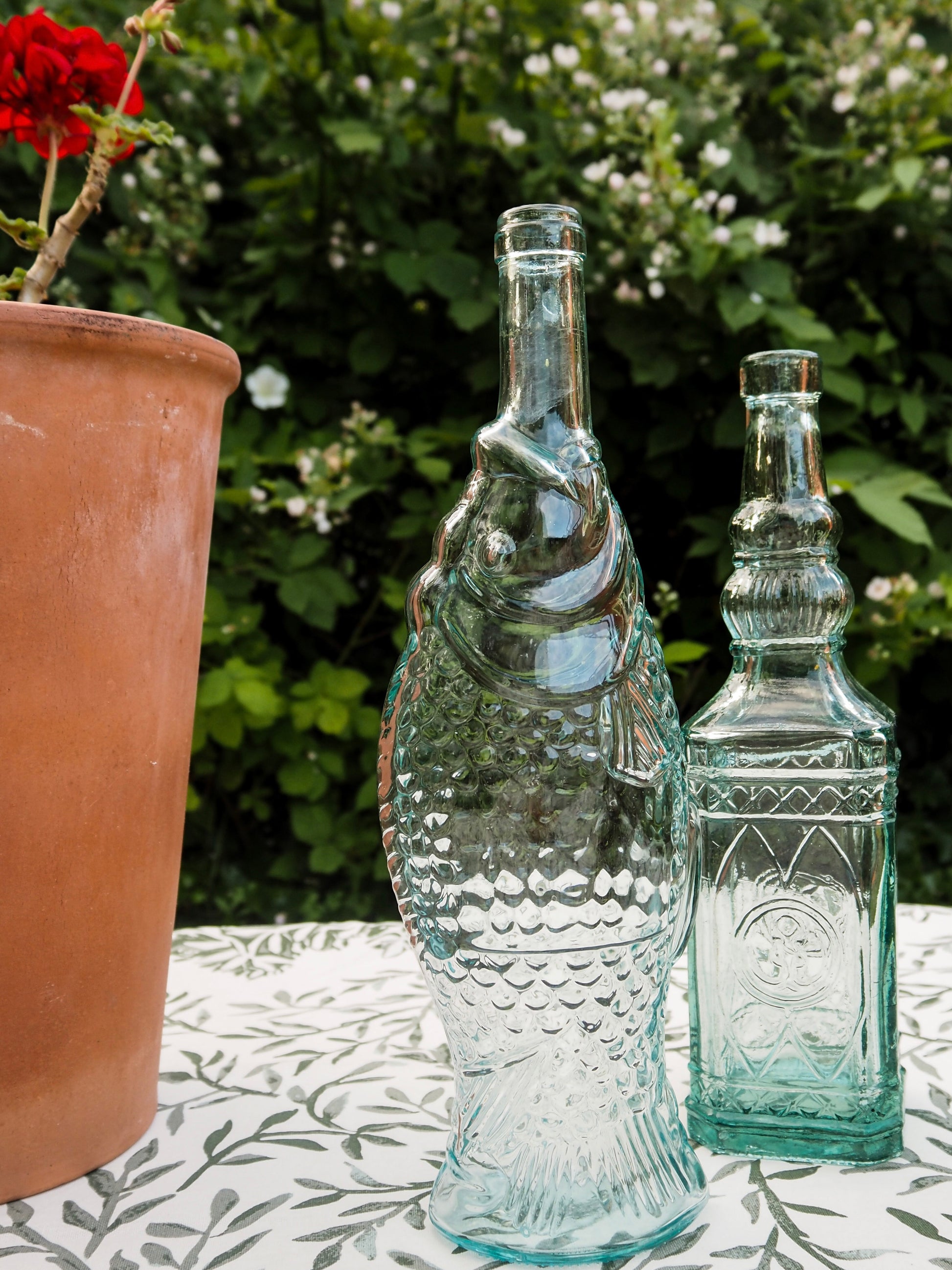 Vintage Italian Fish Bottle