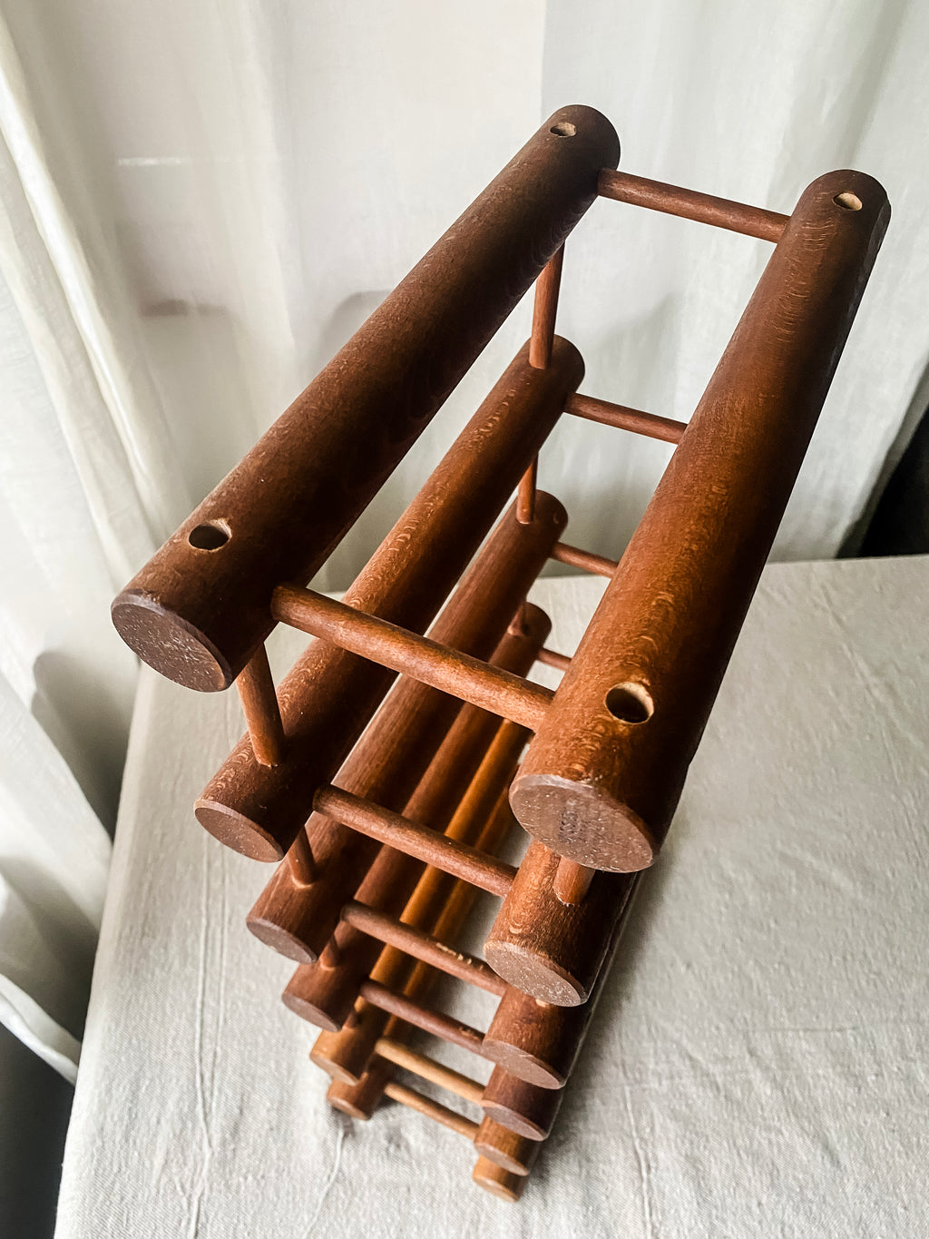 1960s Danish Modern Wine Rack, Nissen for Langaa