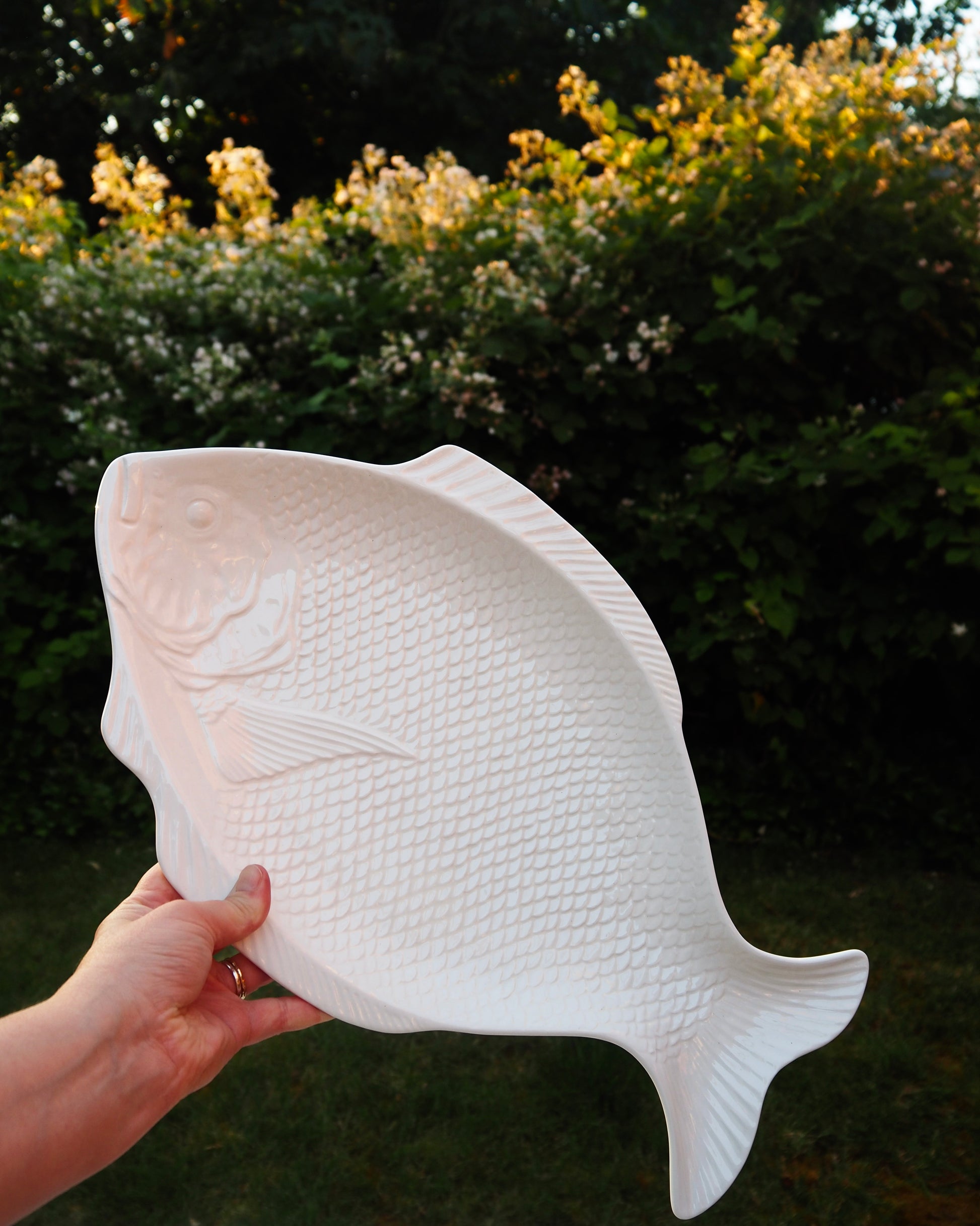 Vintage Signature Japan Fish Serving Platter