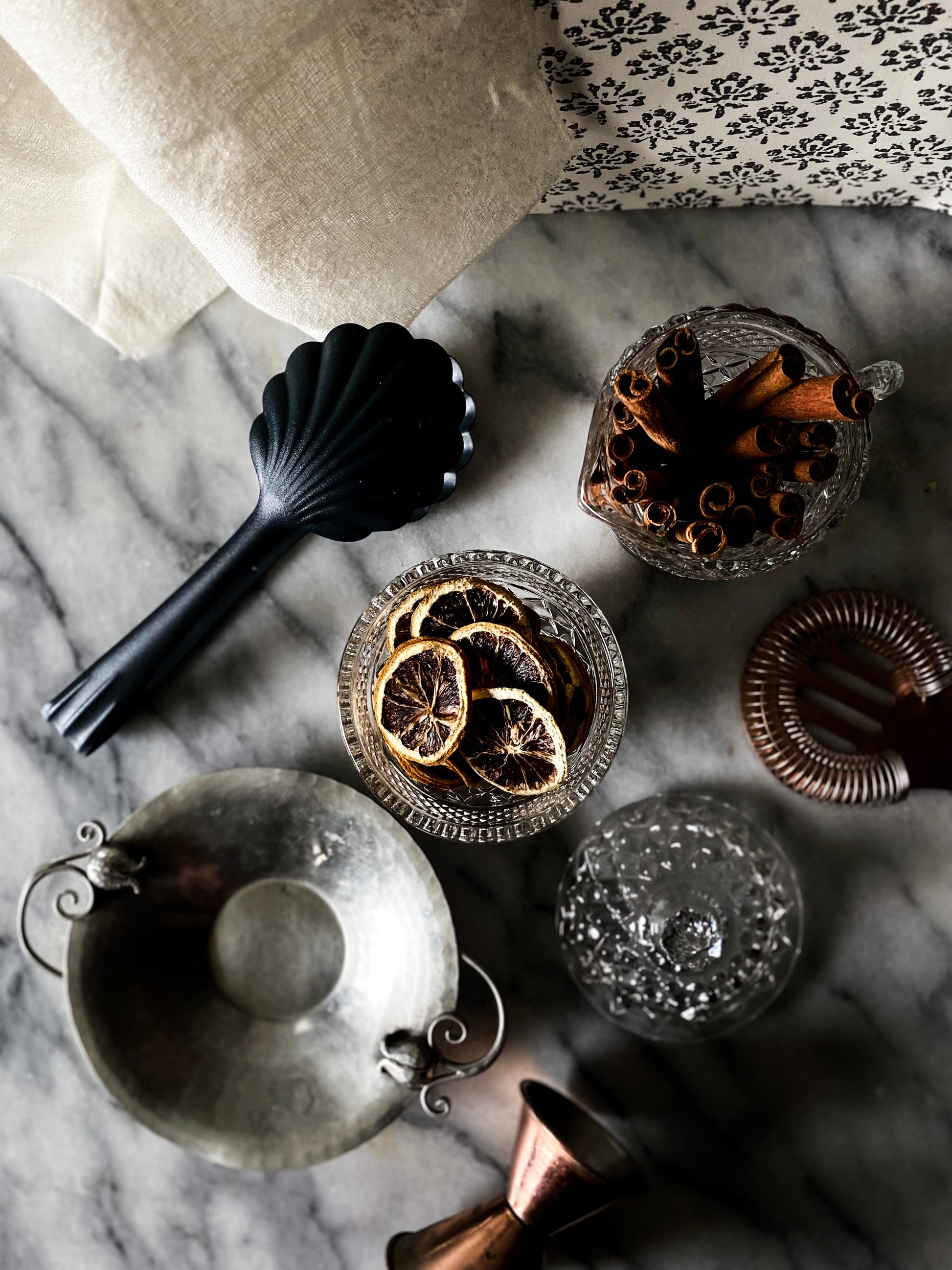 1930s Art Deco Serge Nekrasoff Pewter Dish with Tulip Handles