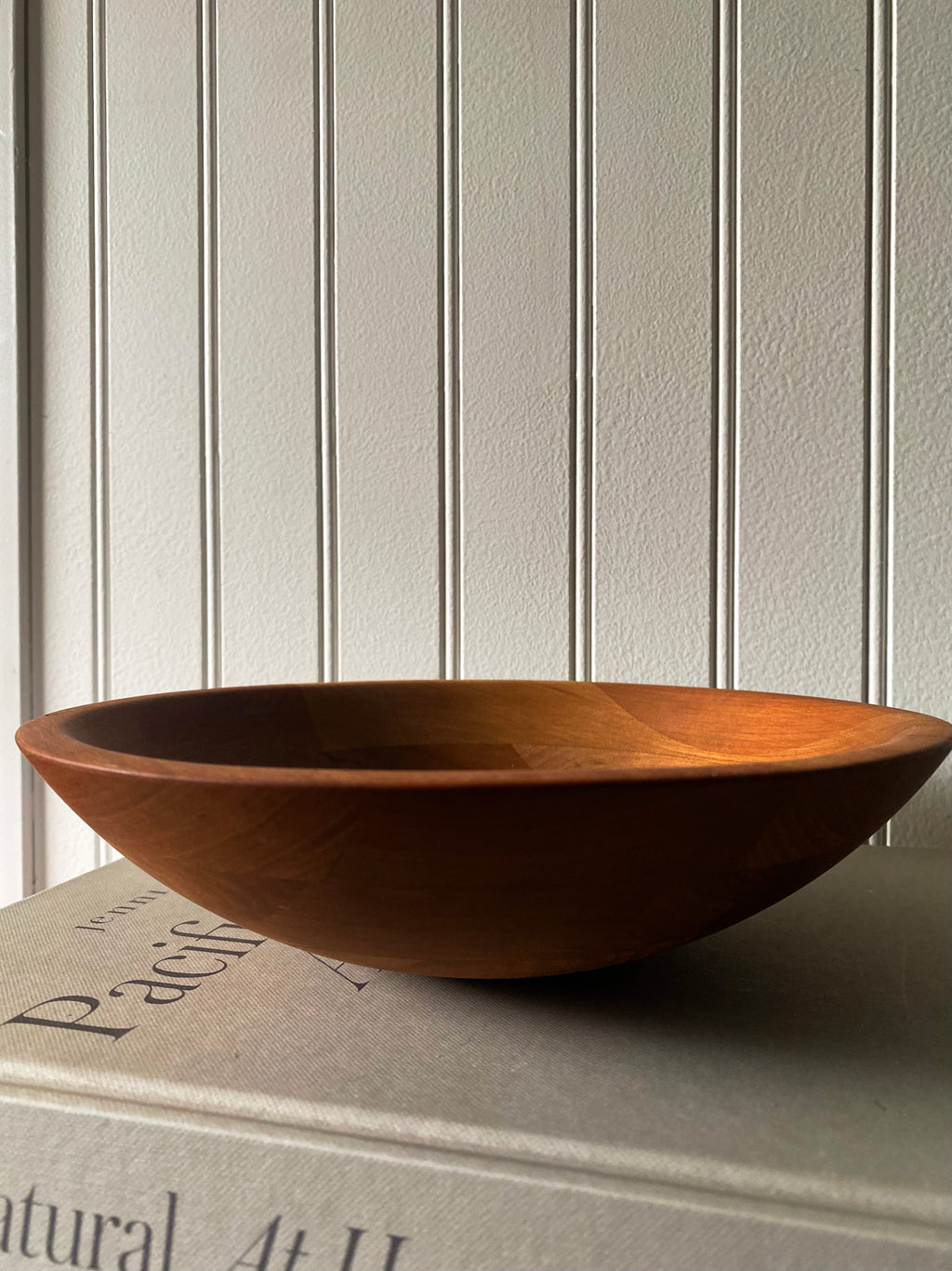 Cherry Turned Wood Bowl