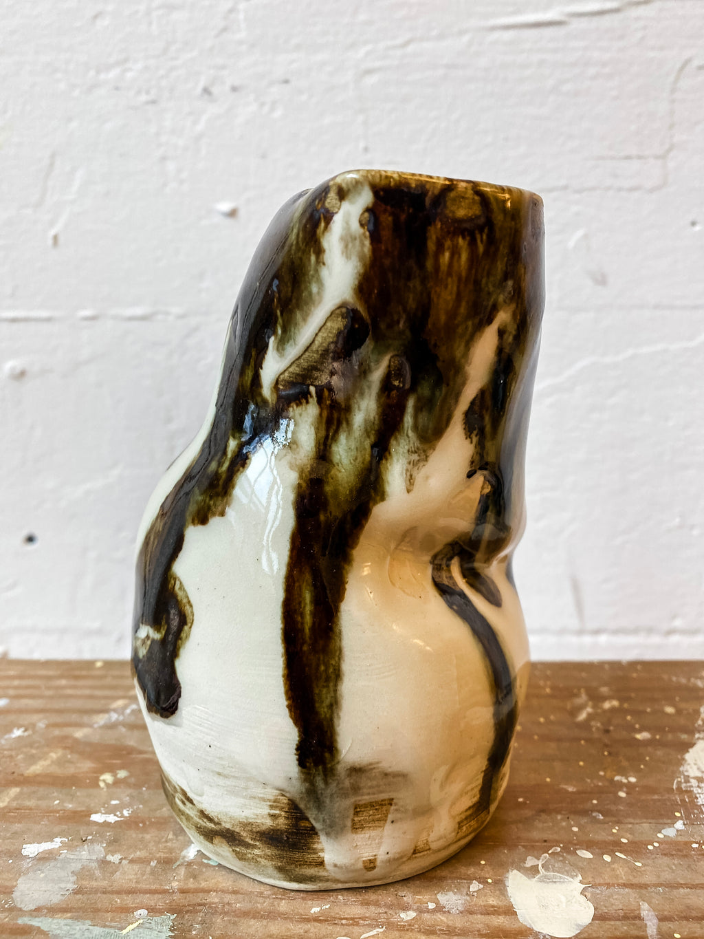 Sculptural Modern Handmade Vase