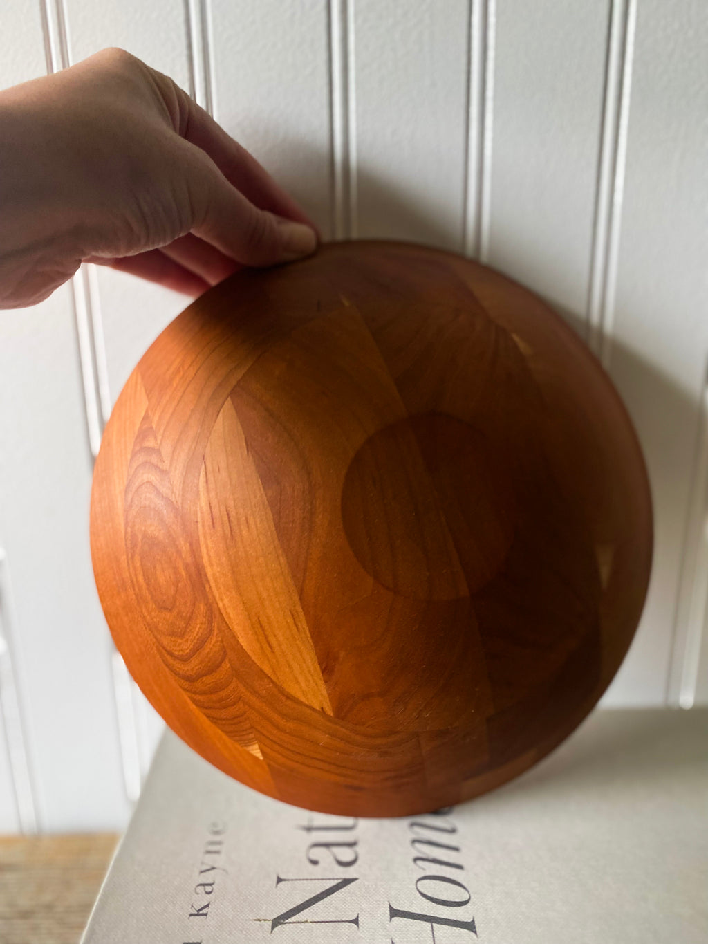 Cherry Turned Wood Bowl