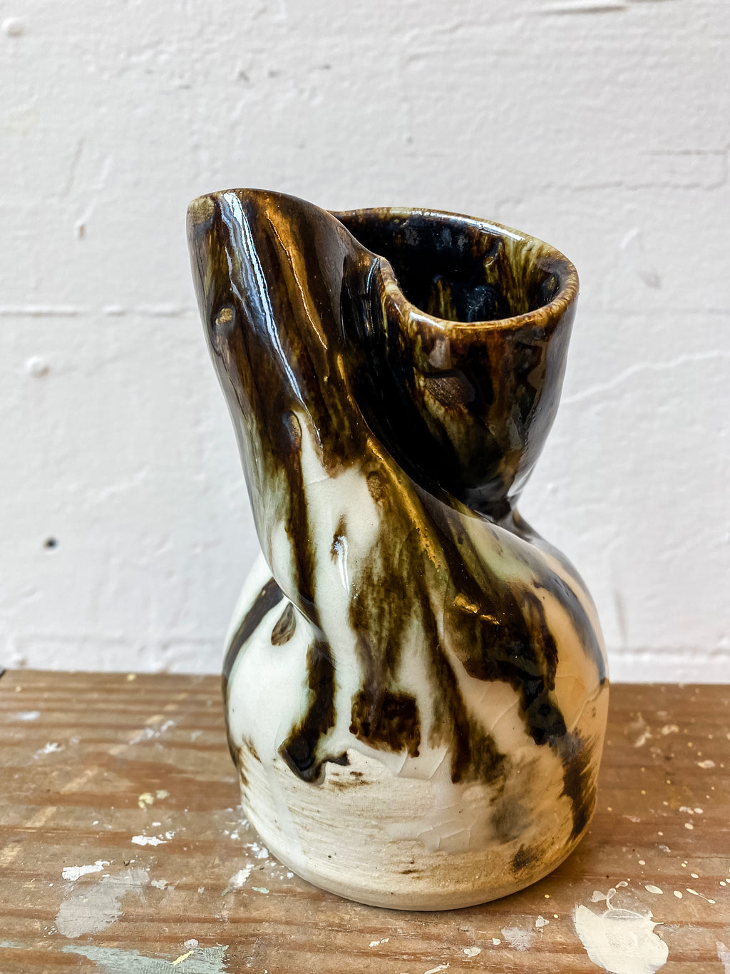 Sculptural Modern Handmade Vase