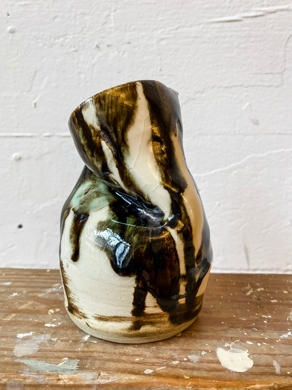 Sculptural Modern Handmade Vase
