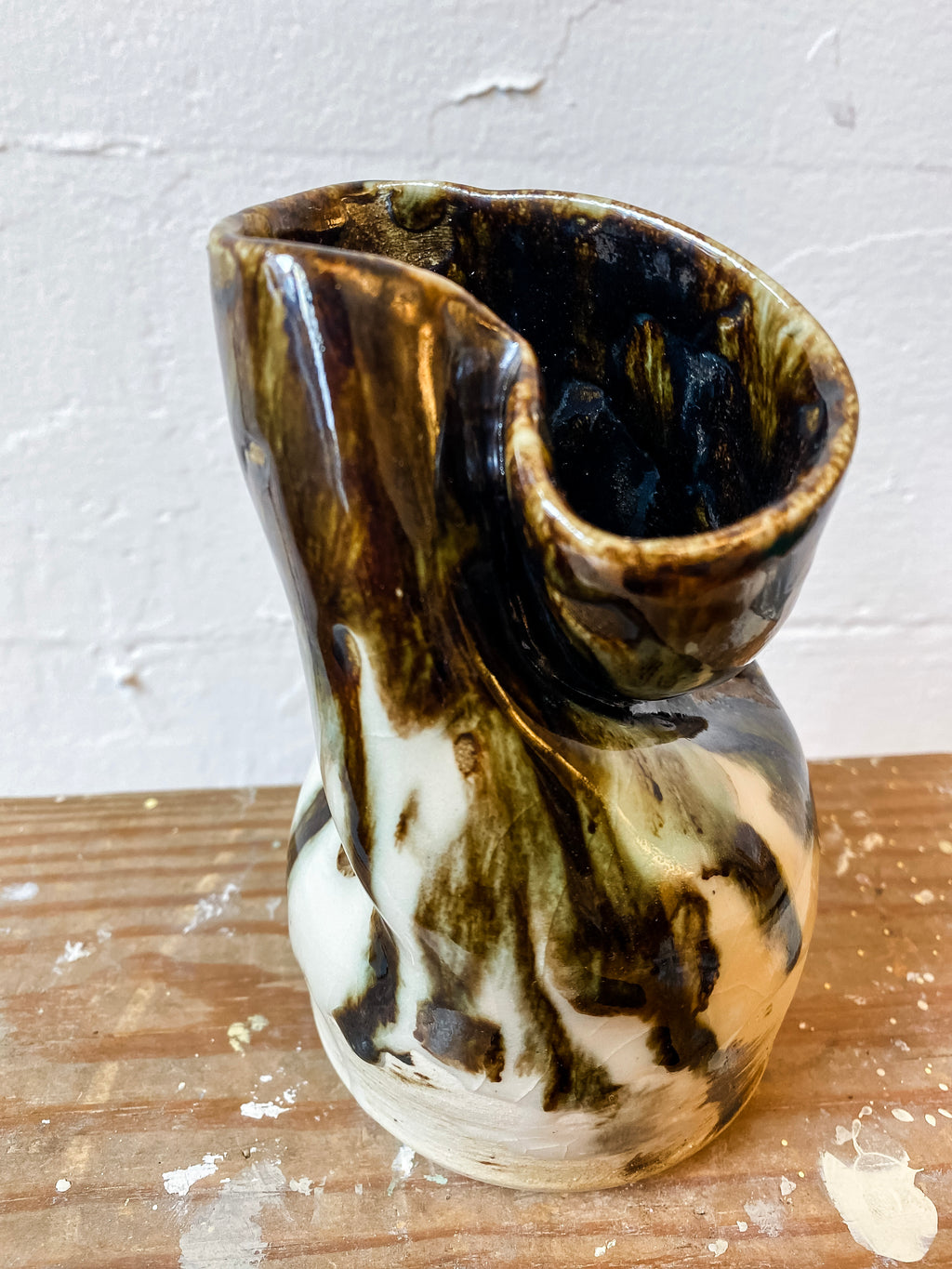 Sculptural Modern Handmade Vase