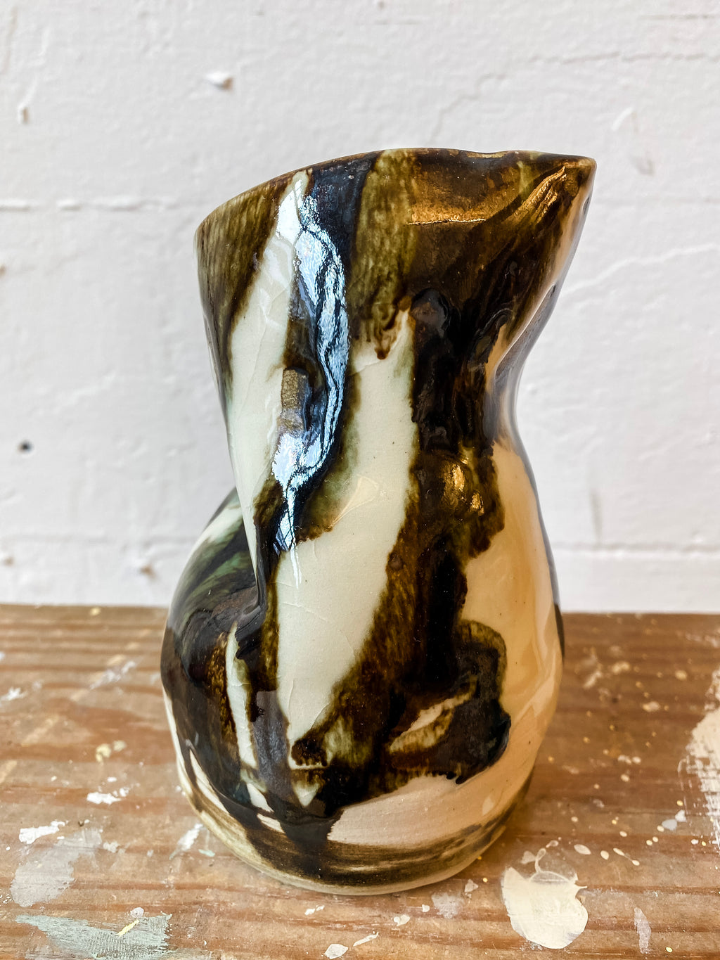 Sculptural Modern Handmade Vase