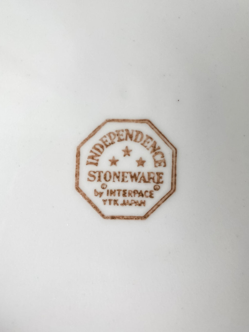 Independence Stoneware 1970s Taos Plates, set of four