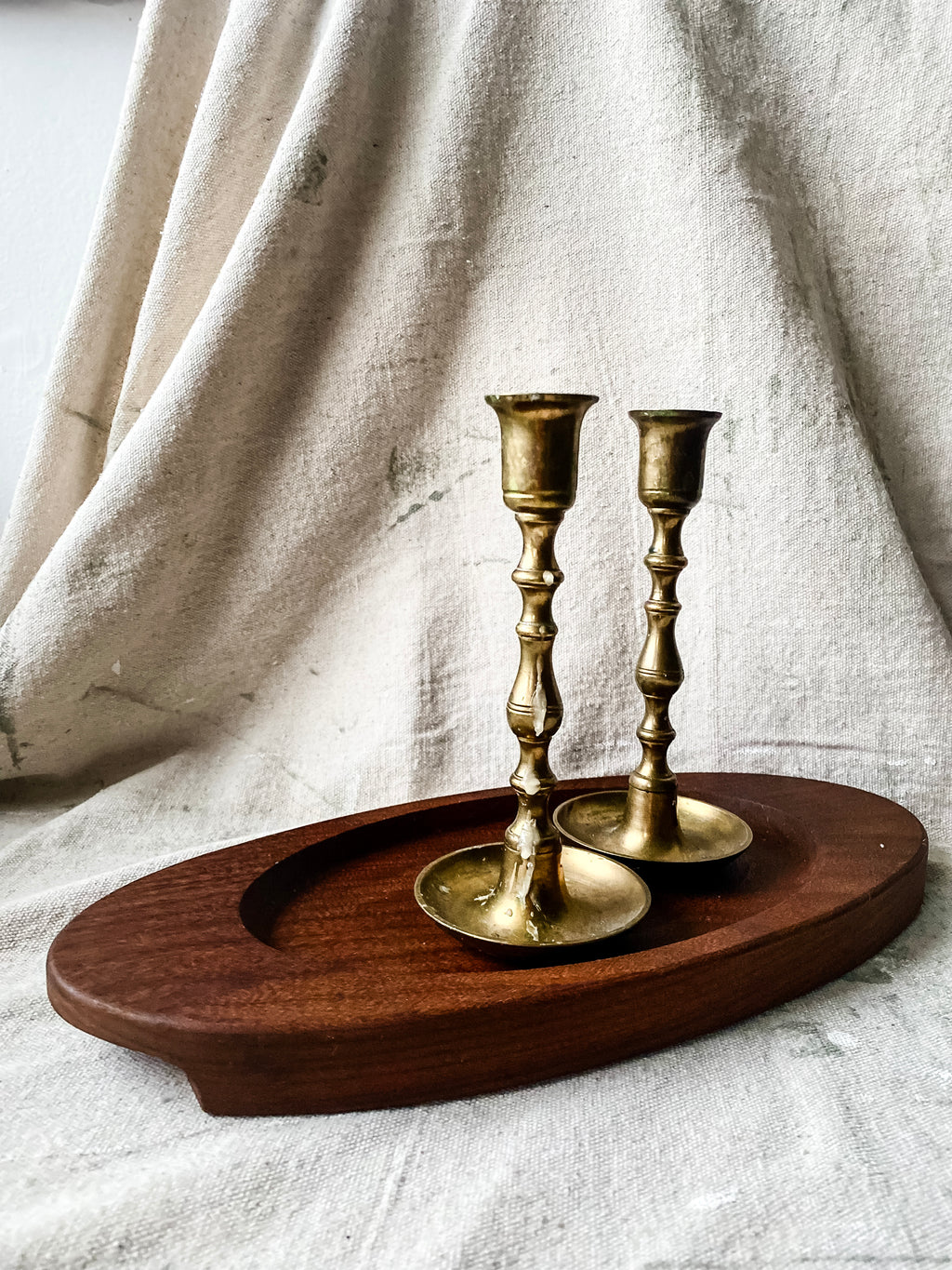 Midcentury Wood Serving Tray, Sweden