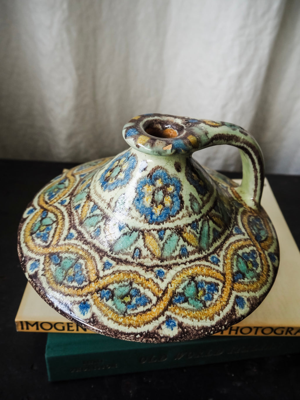 Vintage or Antique Tunisian Olive Oil Jar