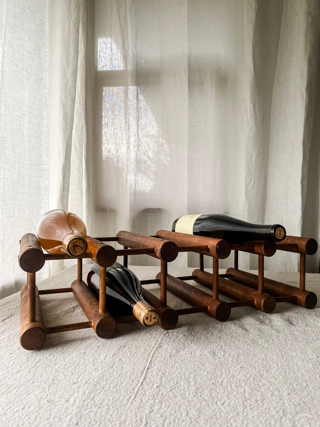 1960s Danish Modern Wine Rack, Nissen for Langaa