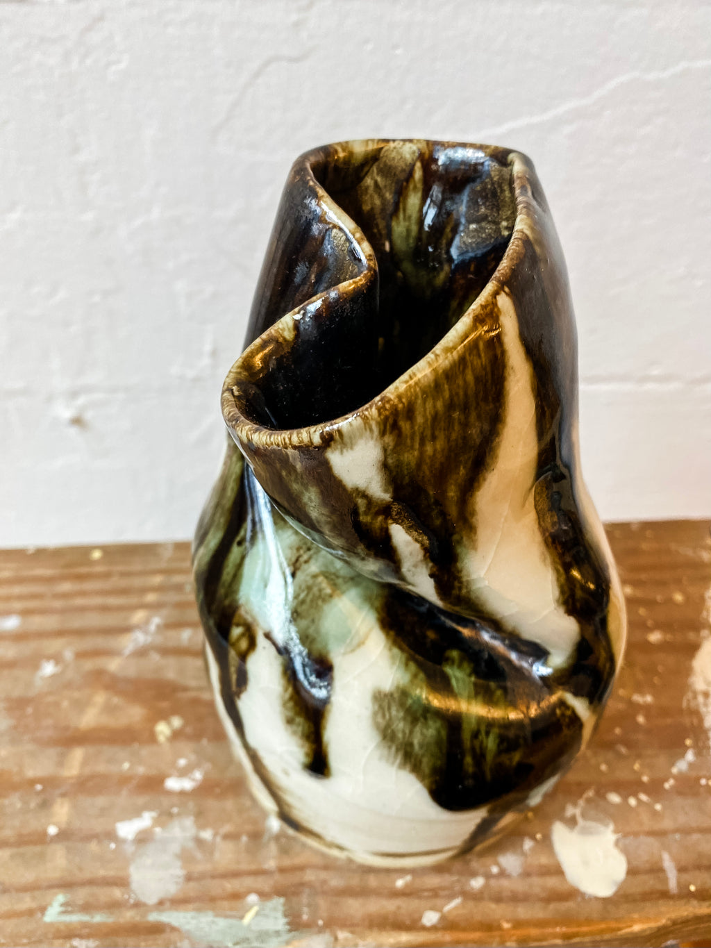 Sculptural Modern Handmade Vase