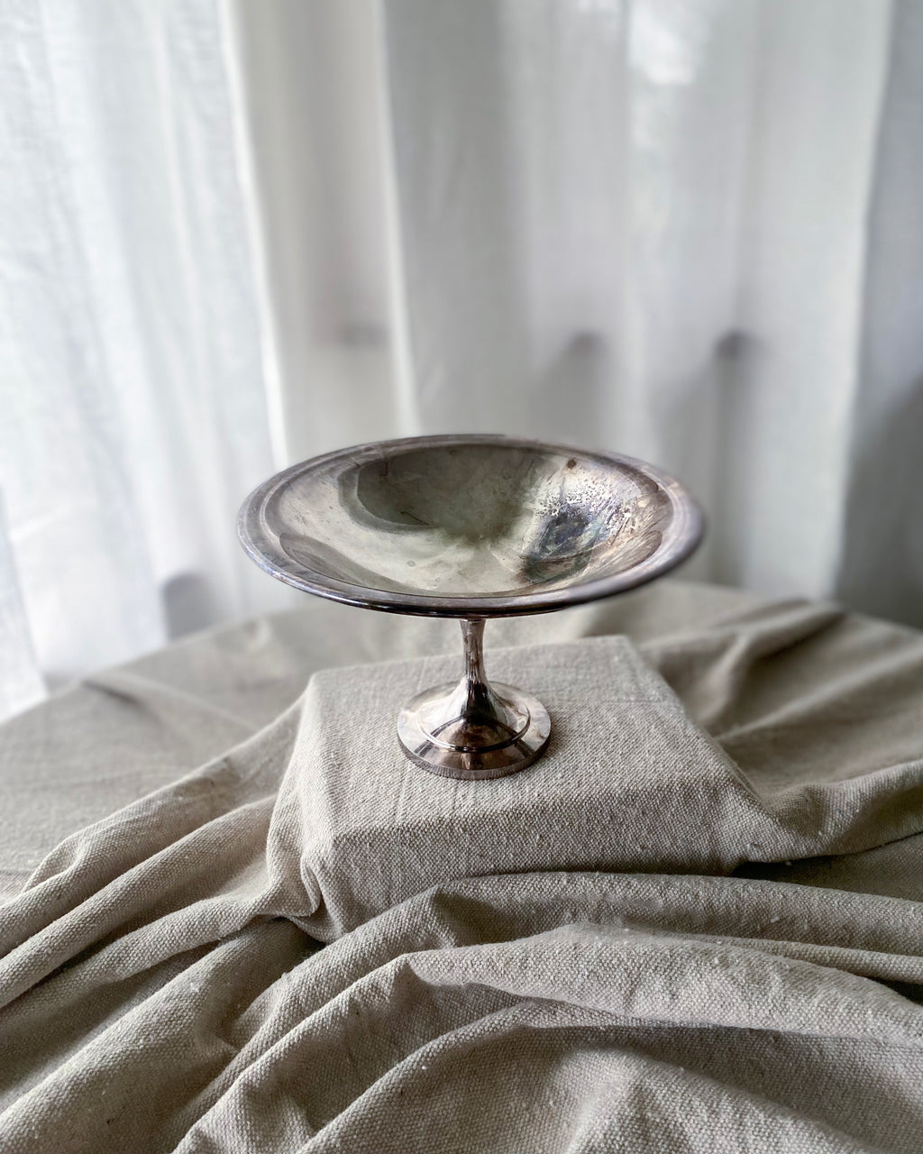 Oneida Silverplate Compote Dish