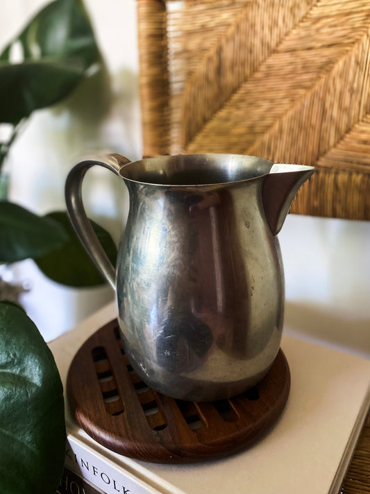 Federal Pewter Pitcher