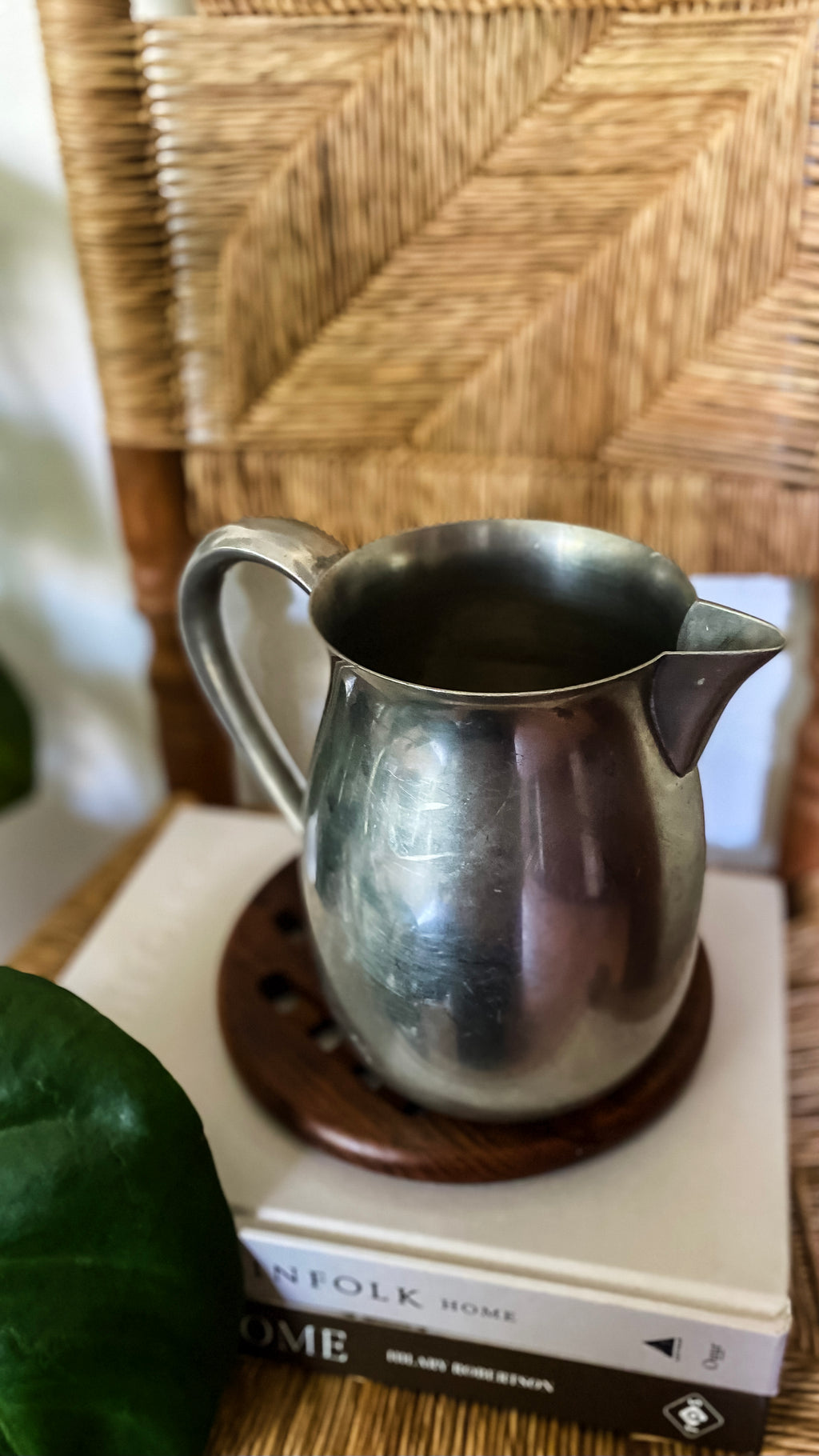 Federal Pewter Pitcher