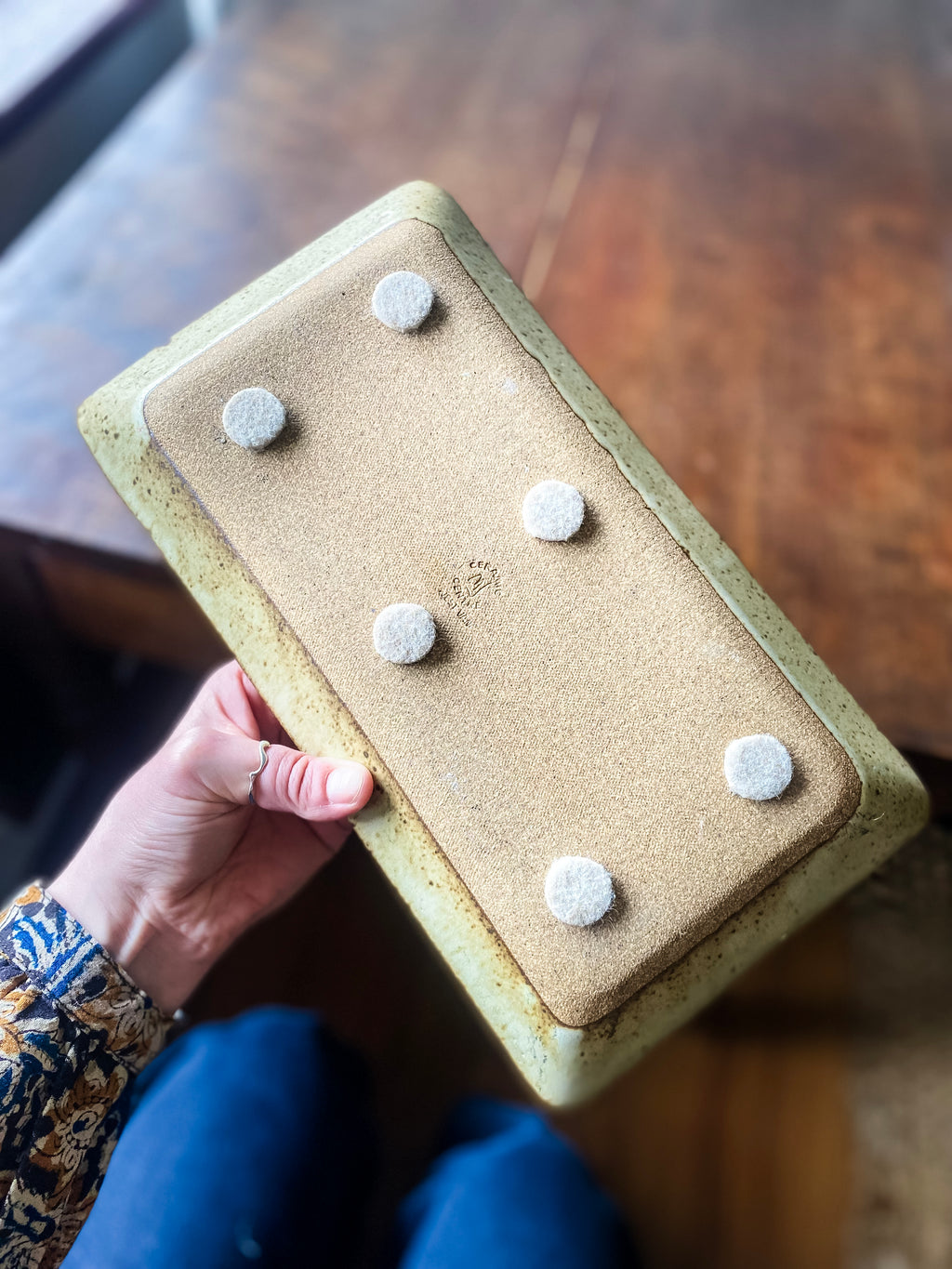 Rectangular Studio Pottery Platter