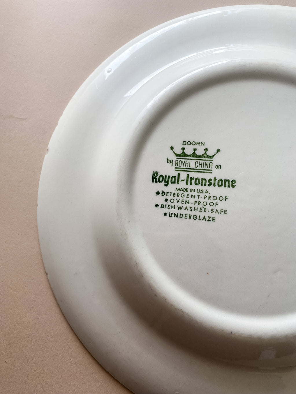 ‘Blue Onion’ Ironstone Plate