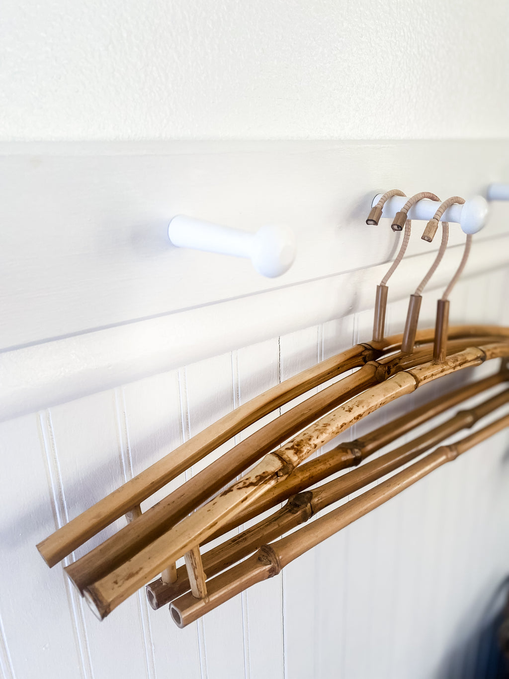 Handmade Bamboo Coat Hangers