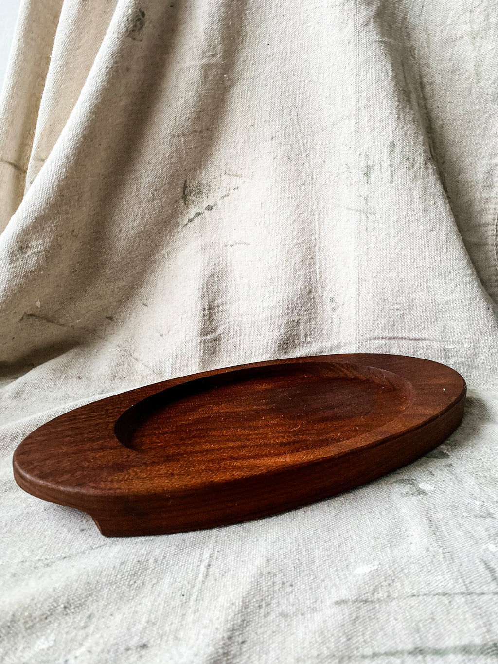 Midcentury Wood Serving Tray, Sweden