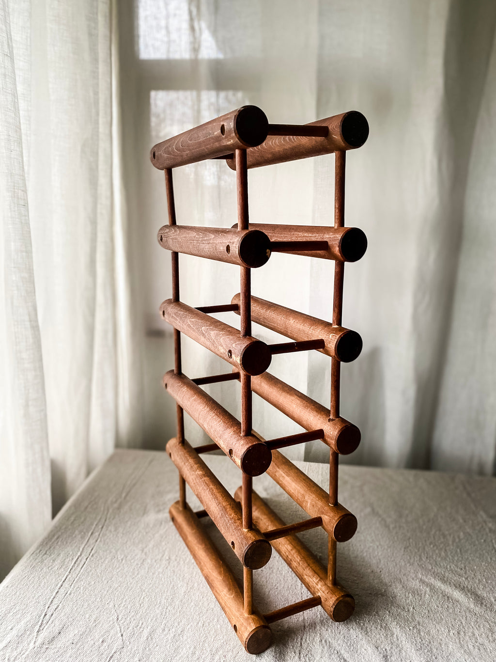 1960s Danish Modern Wine Rack, Nissen for Langaa