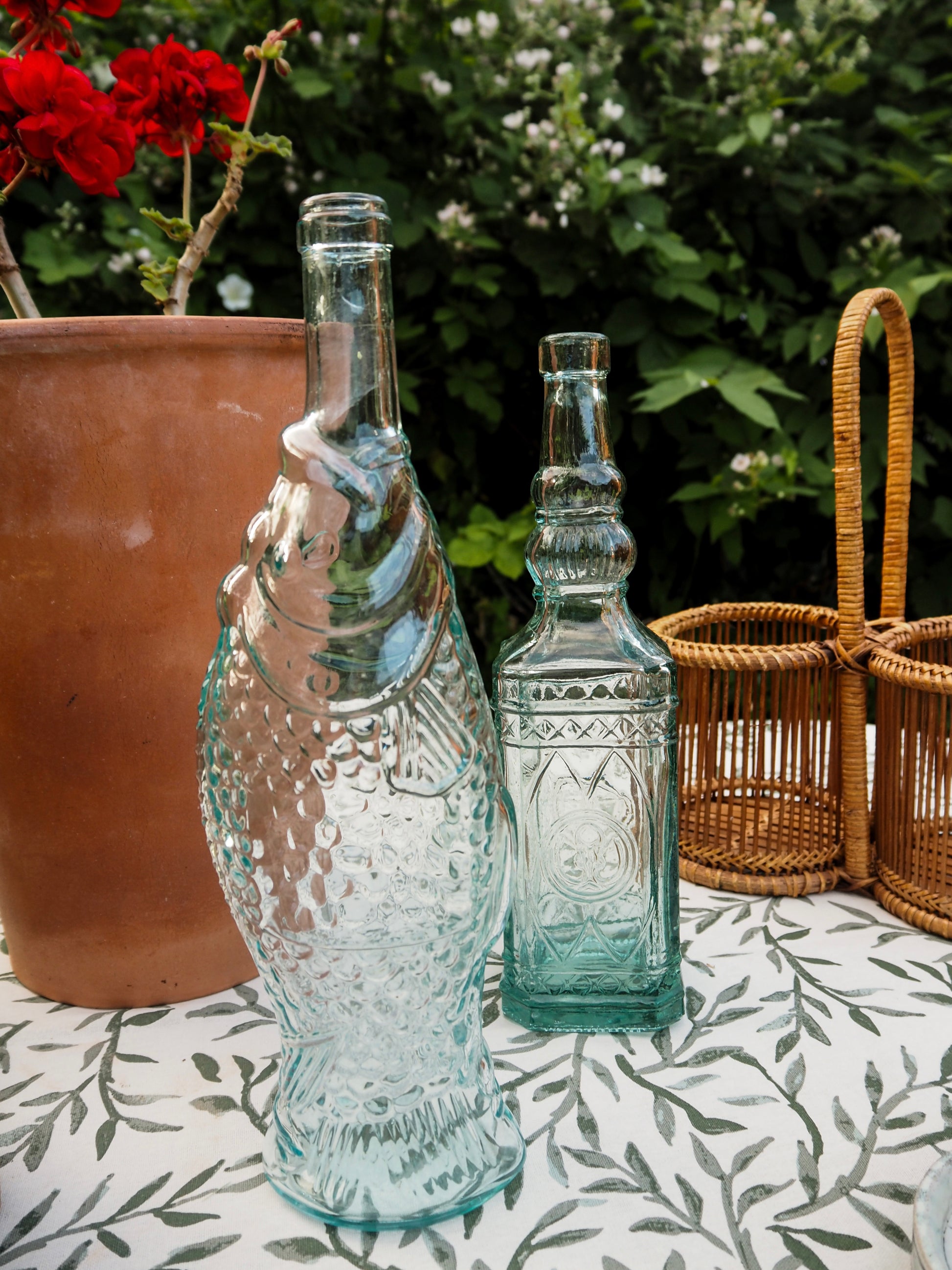 Vintage Italian Fish Bottle