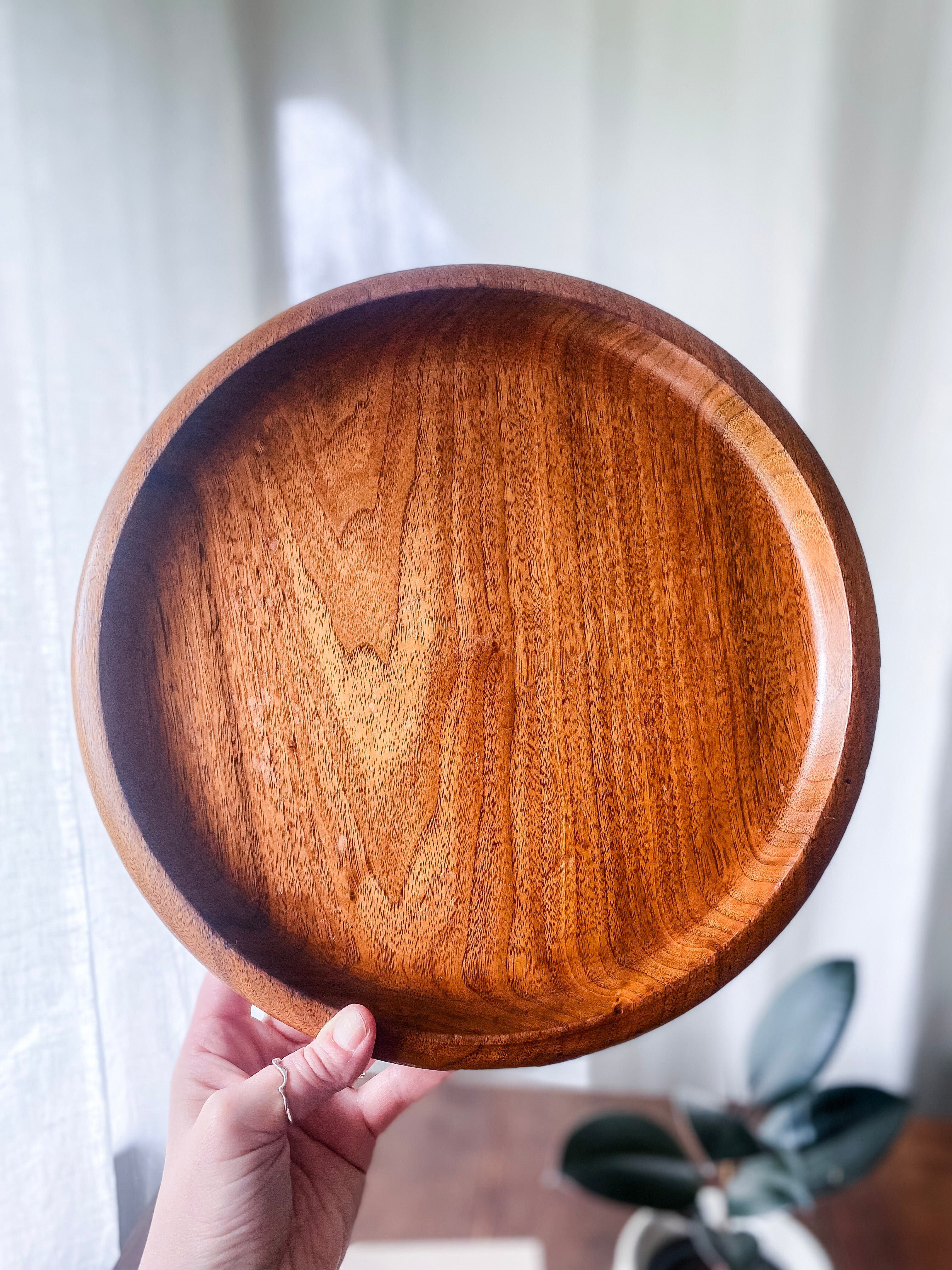 1937 Teak Serving Tray – jetty house vintage