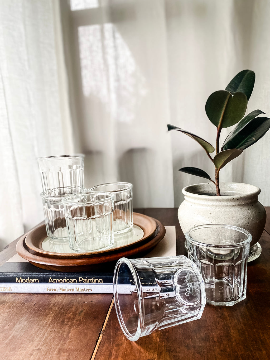 Round Ceramic Serving Platter