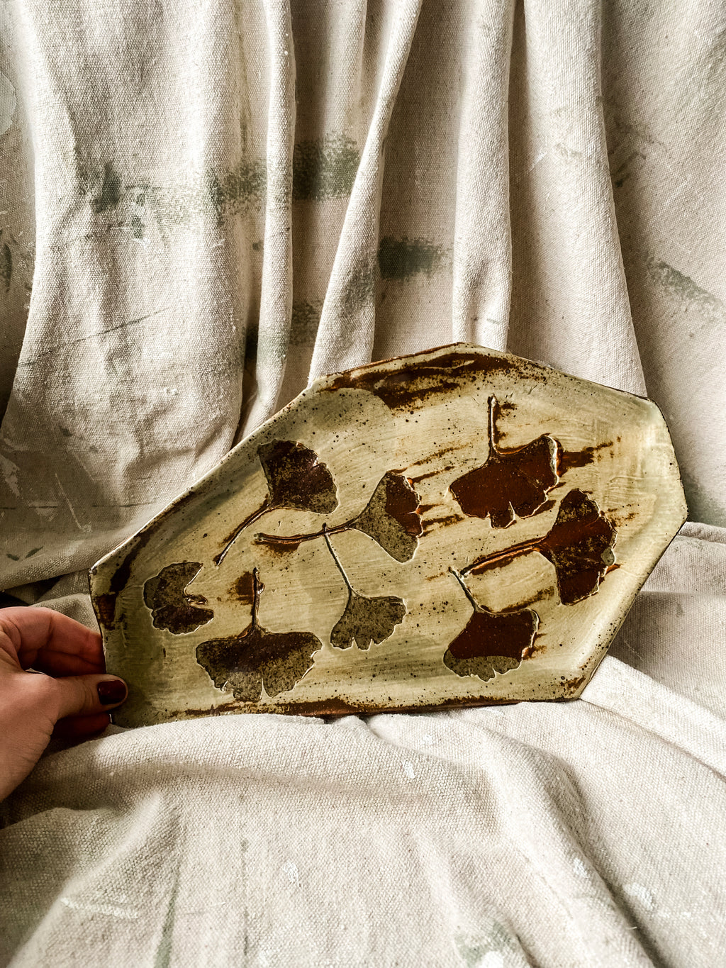 Gingko Leaf Platter