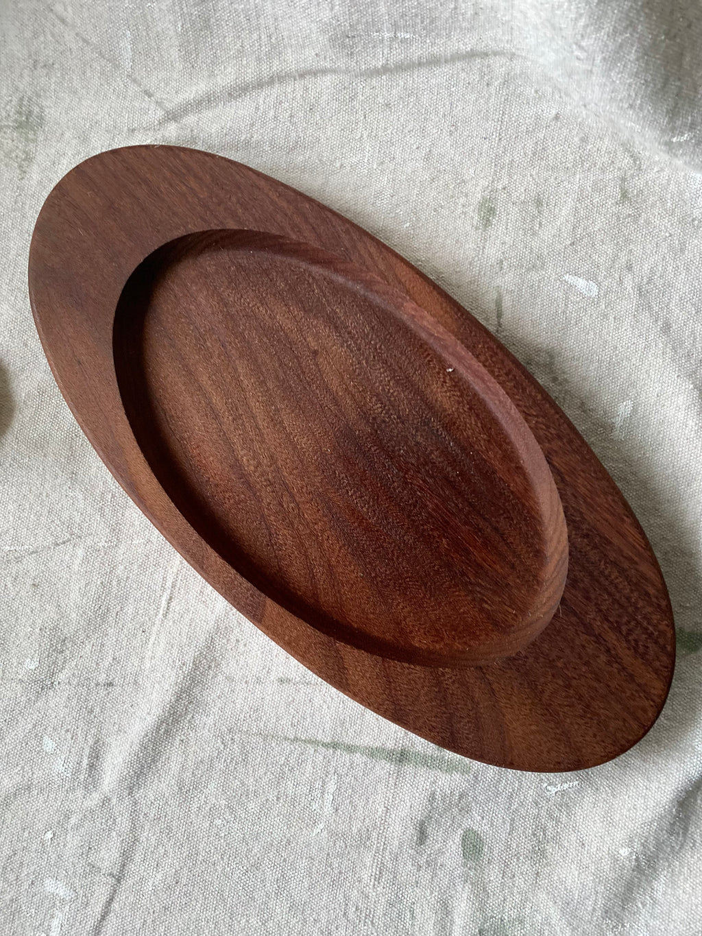 Midcentury Wood Serving Tray, Sweden