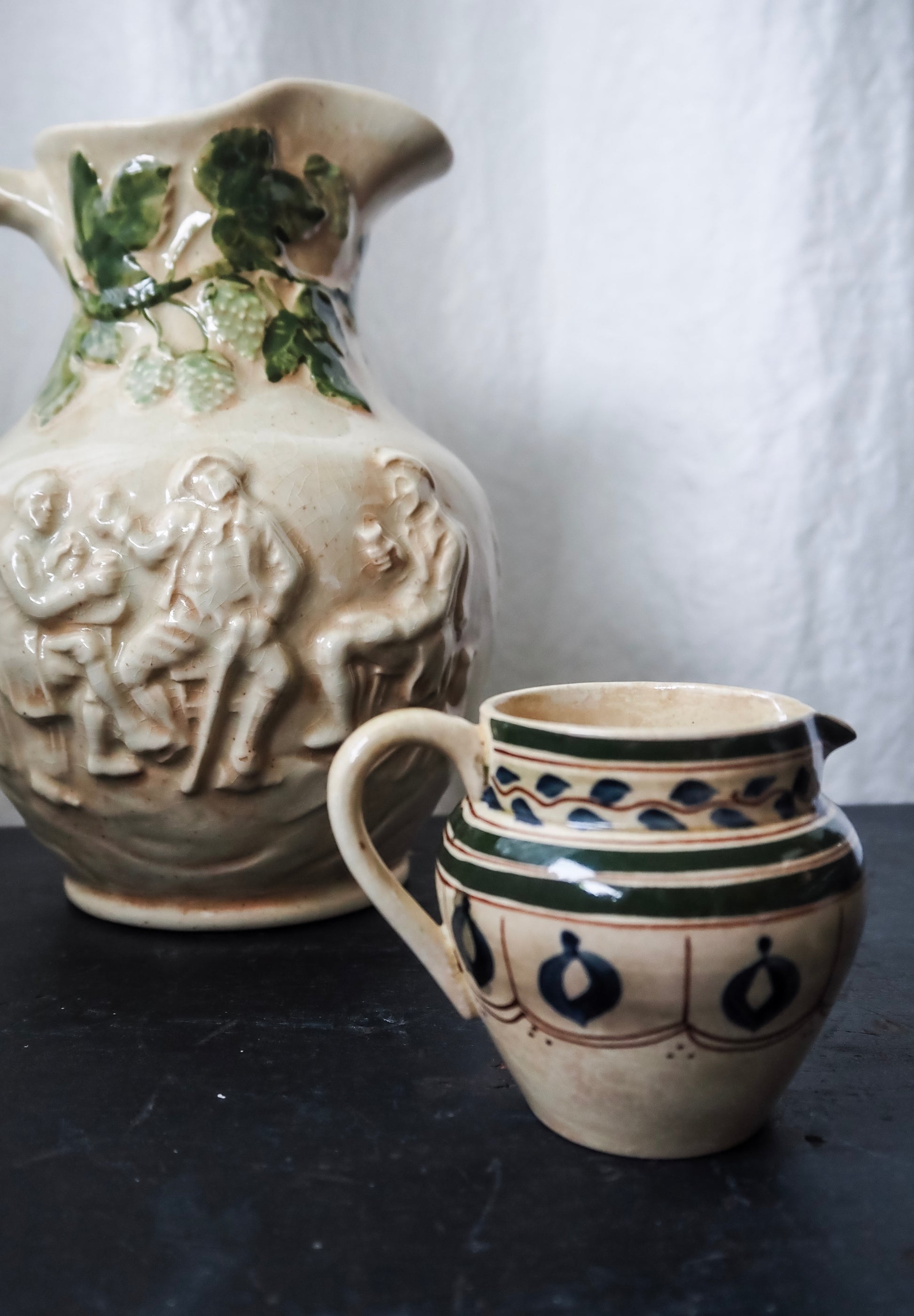 Antique Adams England Ironstone Creamer