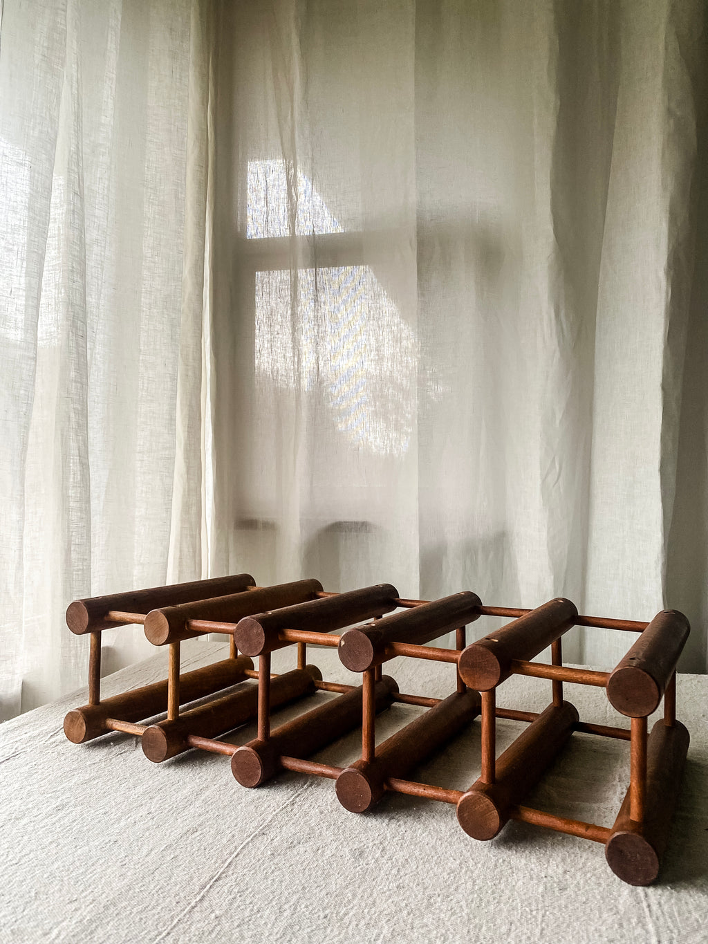 1960s Danish Modern Wine Rack, Nissen for Langaa