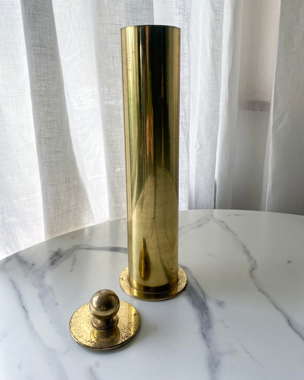 Brass Long Matchstick Holder