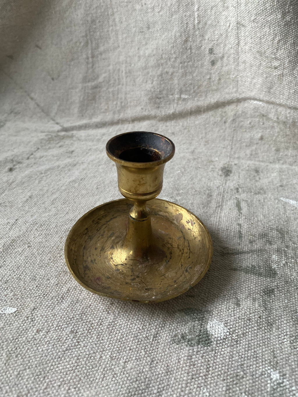 Mini Brass Candlestick, Japan