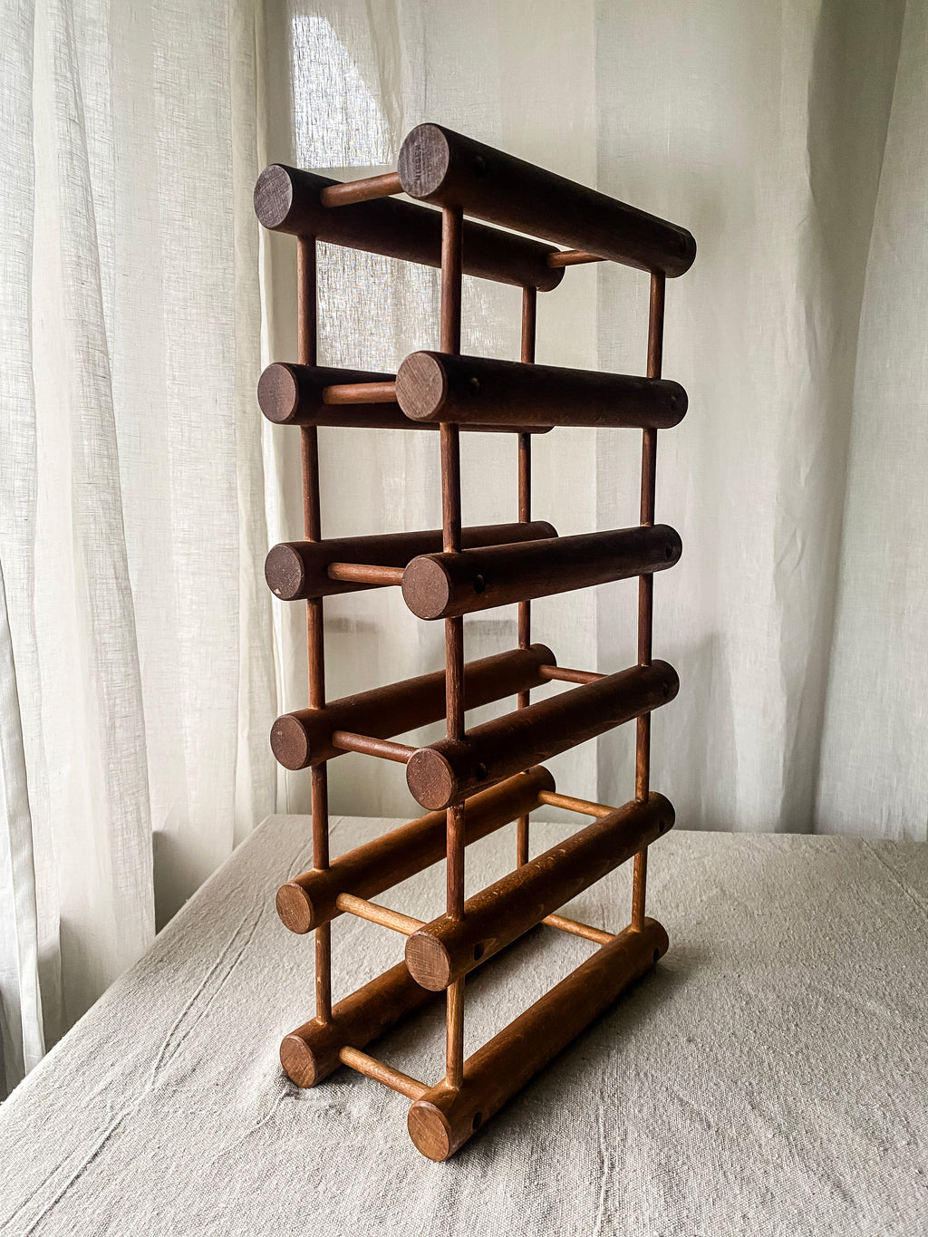 1960s Danish Modern Wine Rack, Nissen for Langaa
