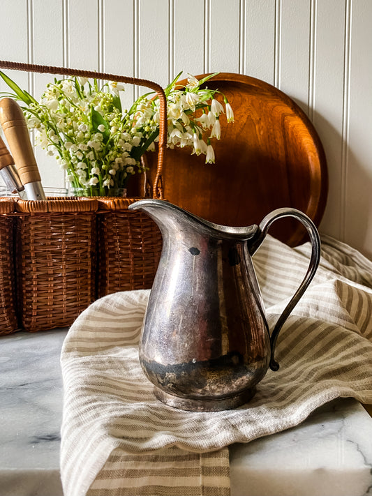 19th c. Rare F.B. Rogers Quadruple-Plated Pitcher