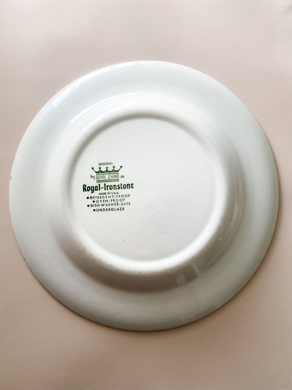 ‘Blue Onion’ Ironstone Plate