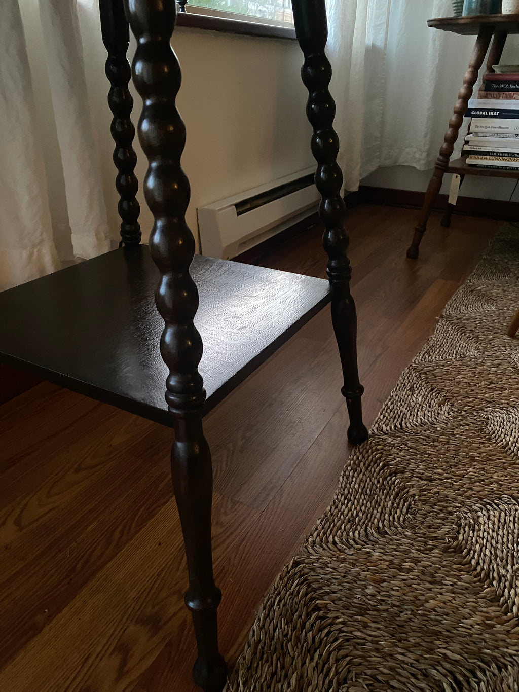 Antique Bobbin-Leg Parlor Table