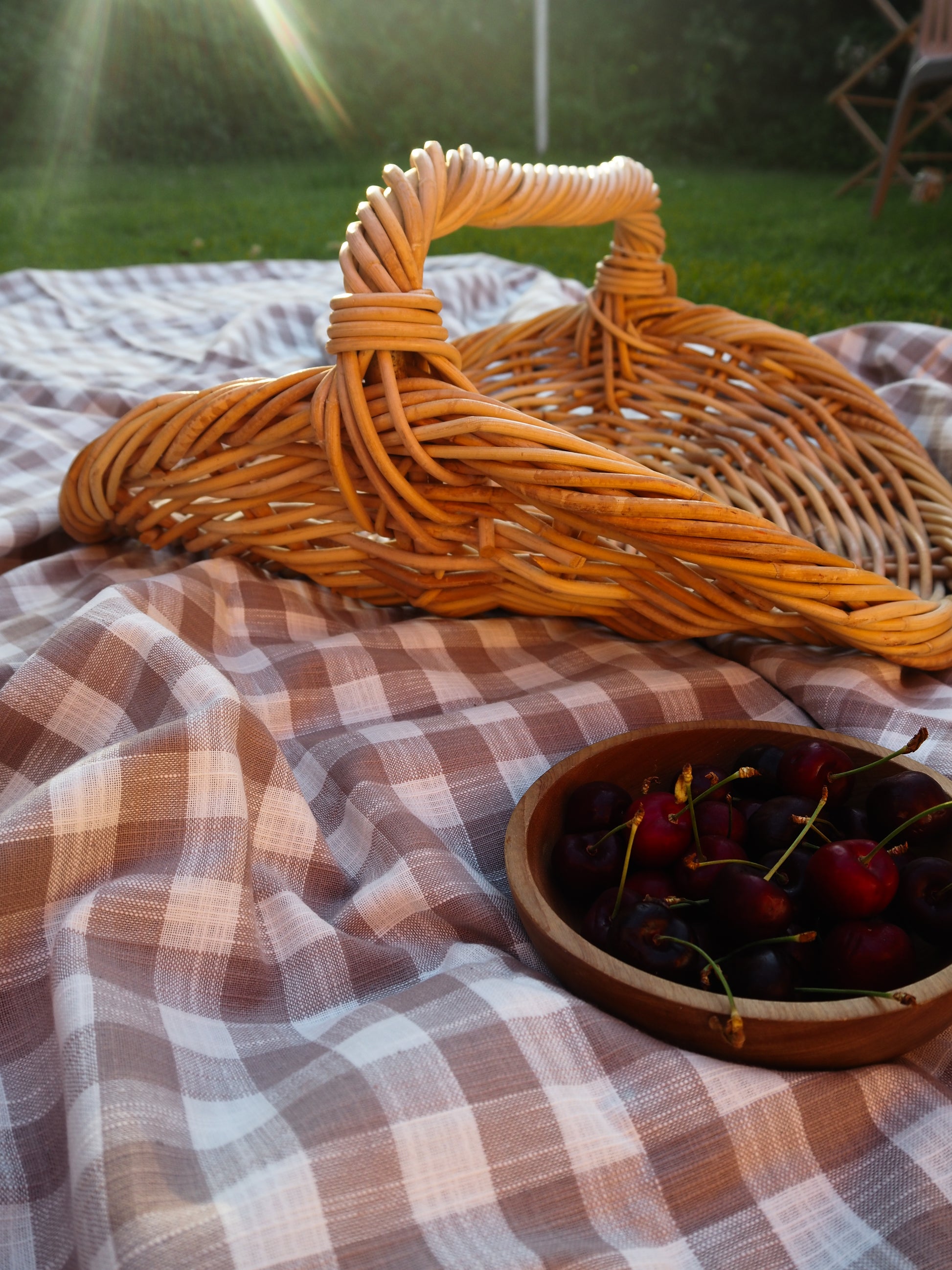 Wicker Gathering Basket (Local Pickup Only)