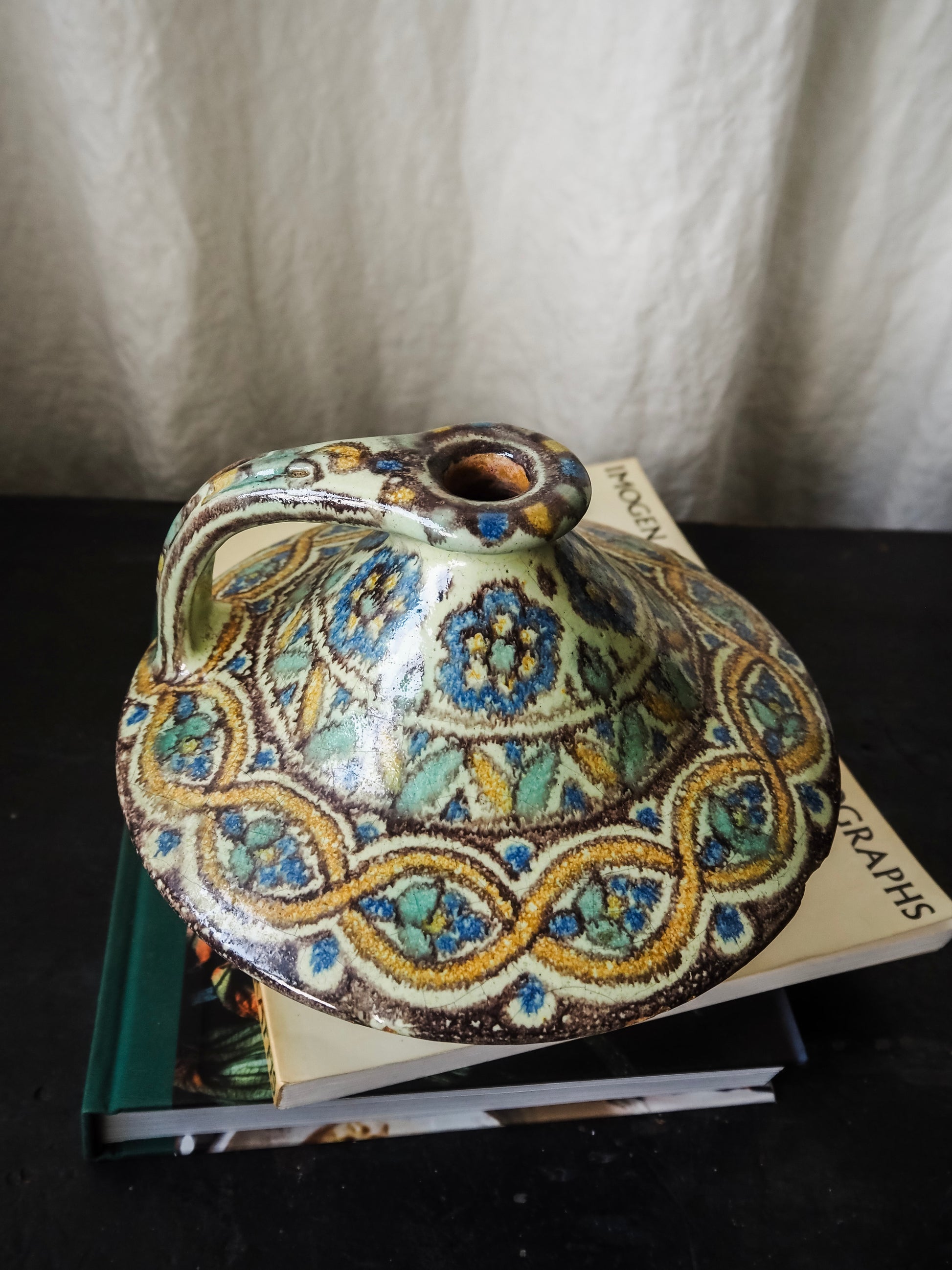 Vintage or Antique Tunisian Olive Oil Jar